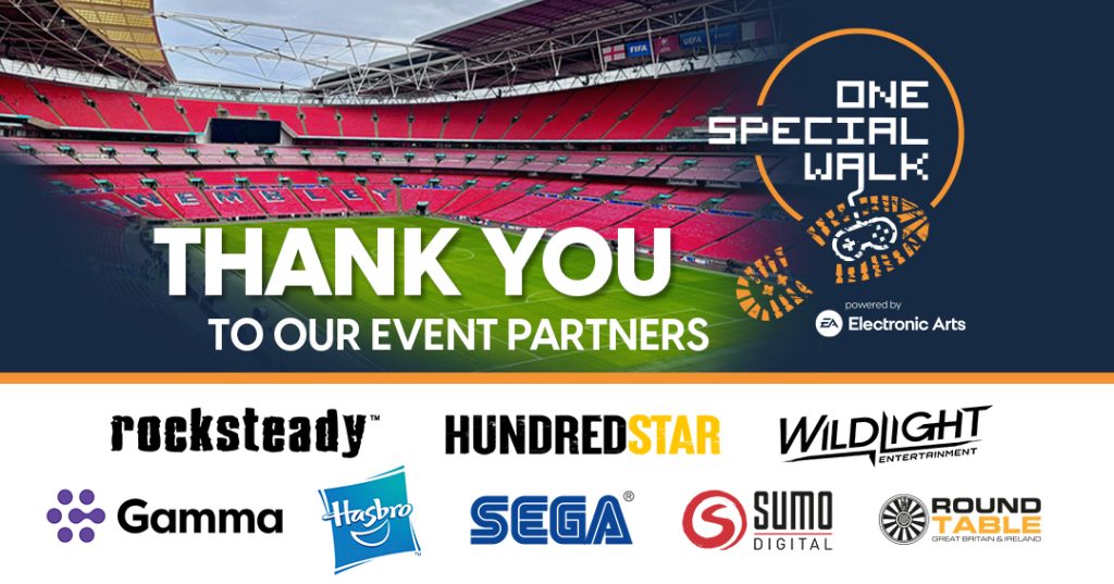 Thank you to our eight partners, with company logos